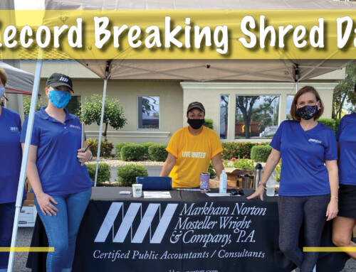 MNMW Hosted a Record-Breaking Shred Day Event to Benefit United Way