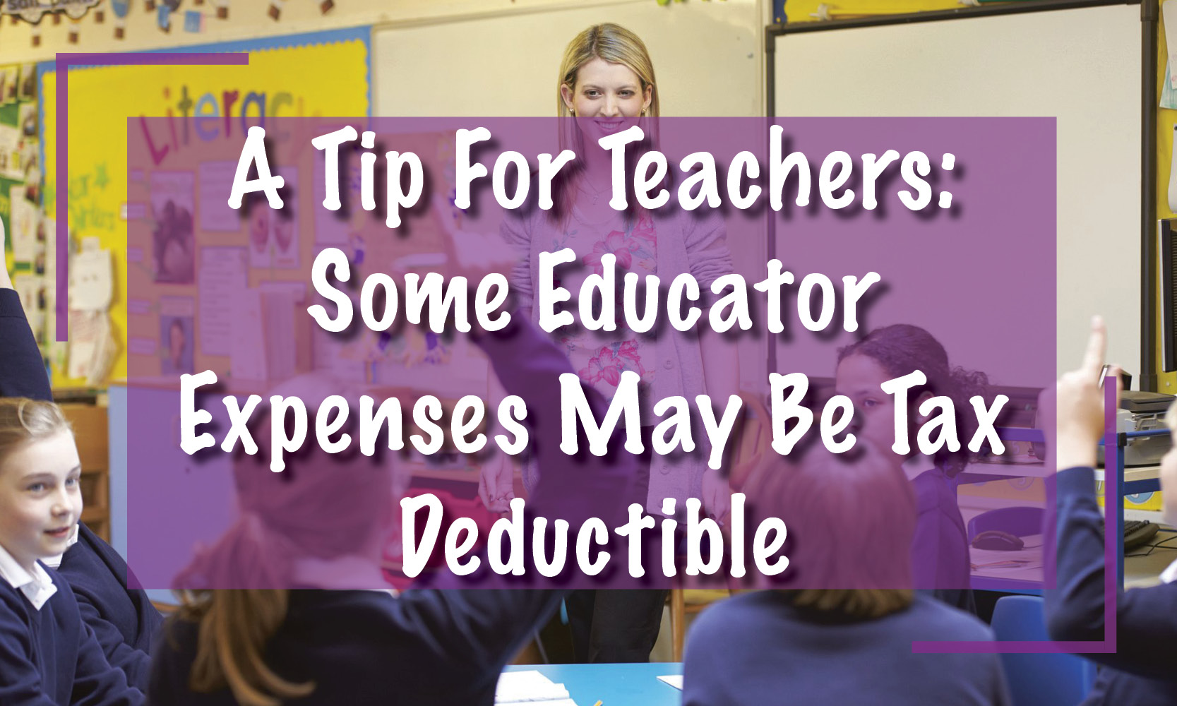 Educator Tax Deduction