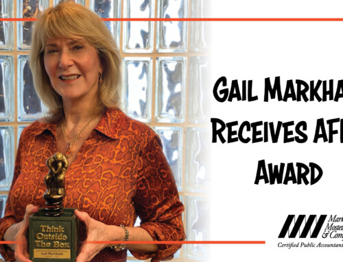 Gail Markham Receives AFLP Award