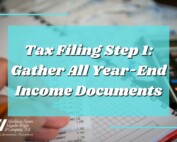 Tax Filing Step 1