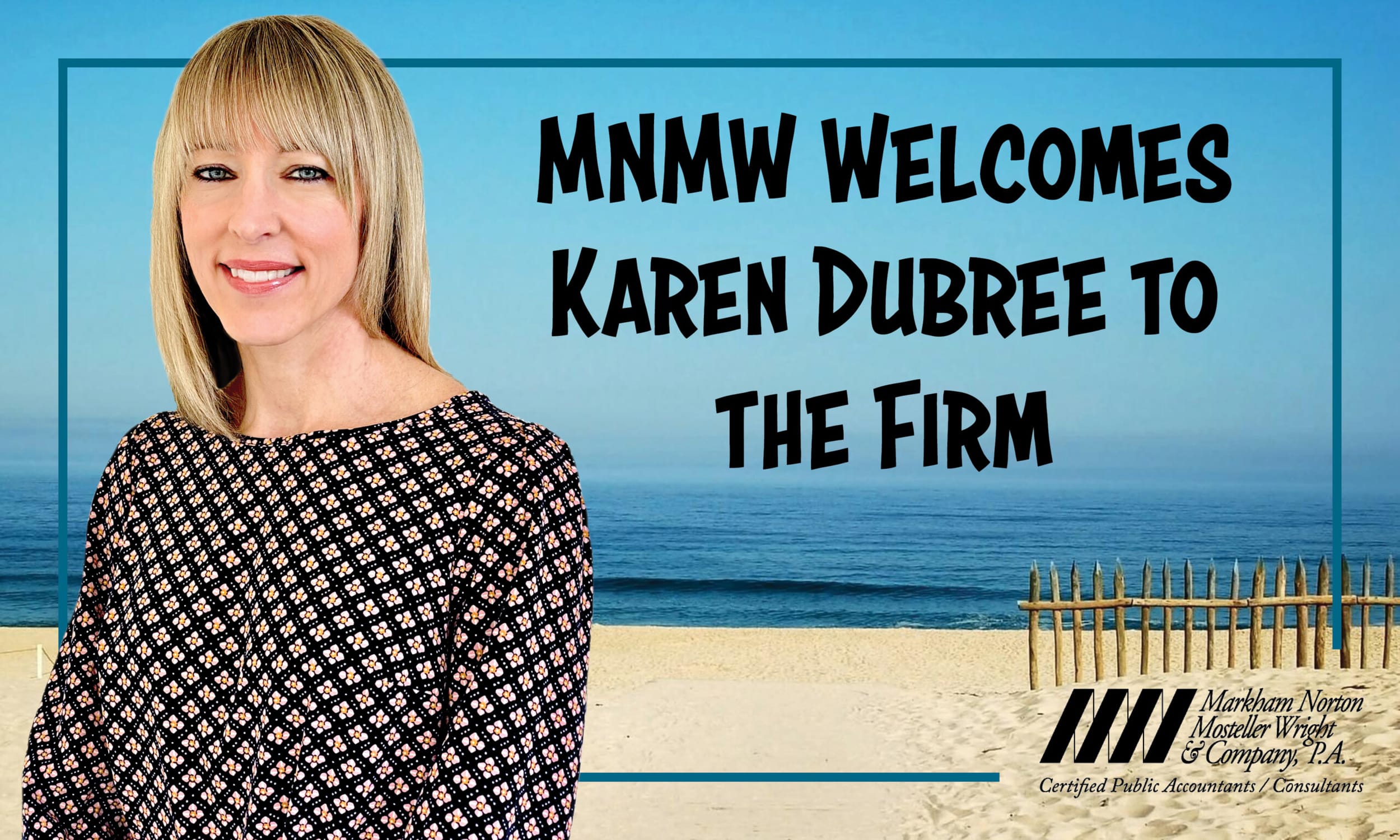 Welcome Karen Dubree