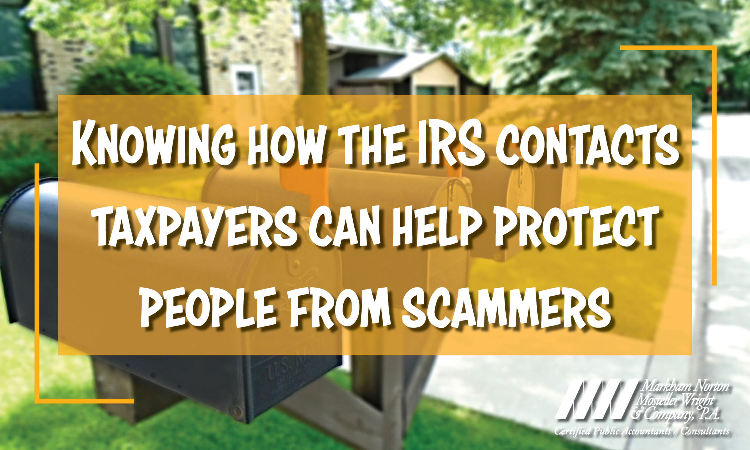 IRS Contacts Taxpayers