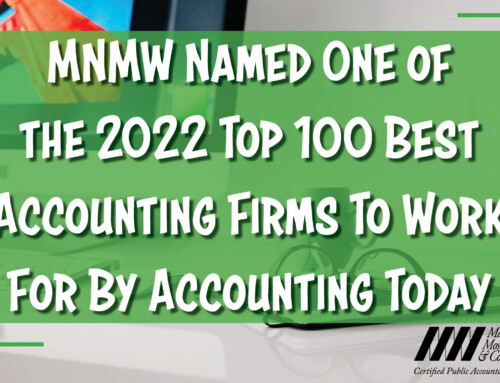 MNMW Named One of the 2022 Top 100 Best Accounting Firms To Work For By Accounting Today