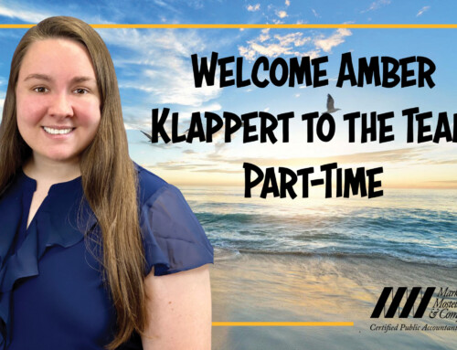 Welcome Amber Klappert To The Team Part-Time