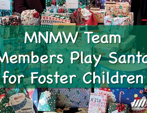 MNMW Team Members Play Santa for Foster Children