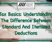 Tax Basics: Understanding The Difference Between Standard And Itemized Deductions
