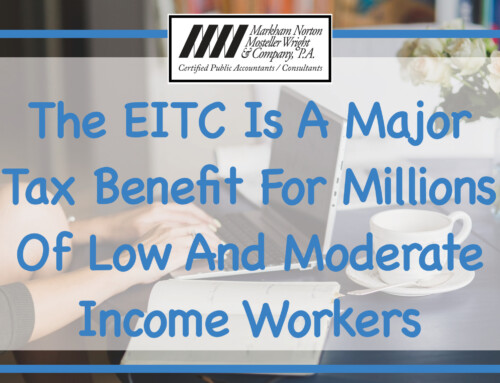The EITC Is A Major Tax Benefit For Millions Of Low And Moderate Income Workers