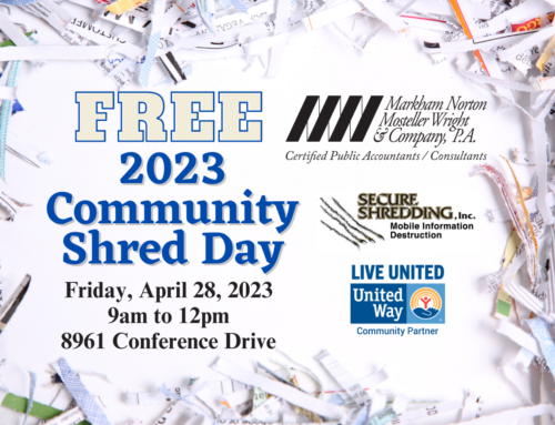 MNMW Hosting Annual FREE Shred Day Event to Benefit United Way