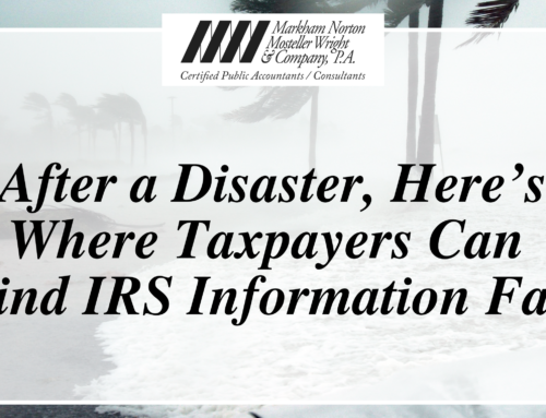 After a Disaster, Here’s Where Taxpayers Can Find IRS Information Fast